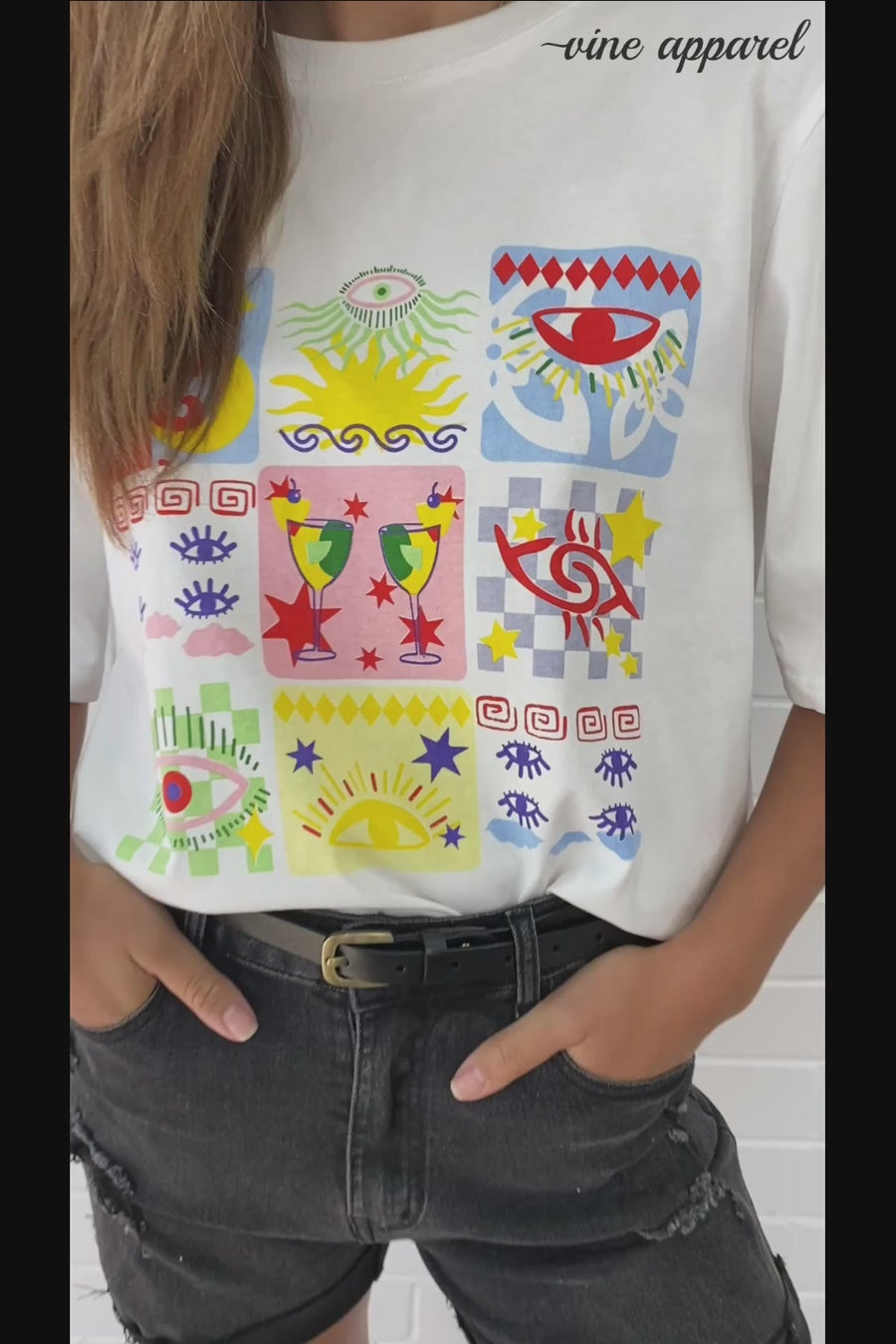 Summer Tiles Tee