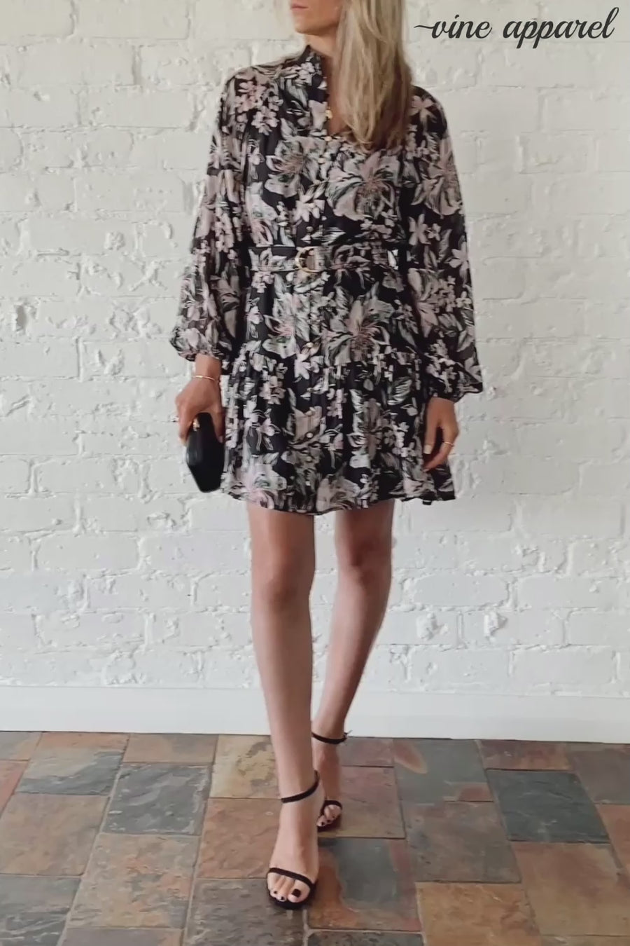 Black Floral