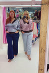 Pink Chocolate Stripe
