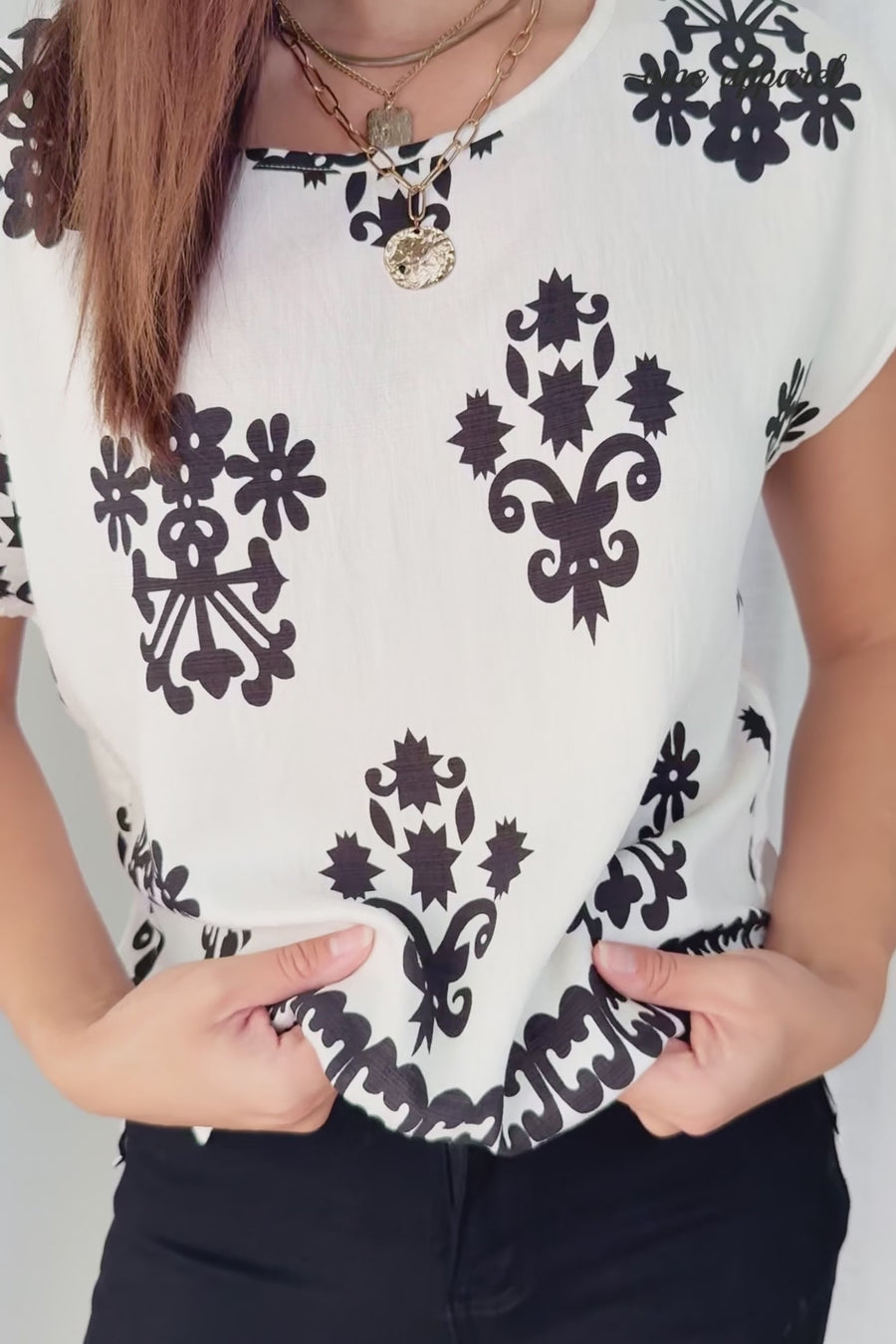 Cream Black