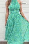 Blue Turquoise Floral