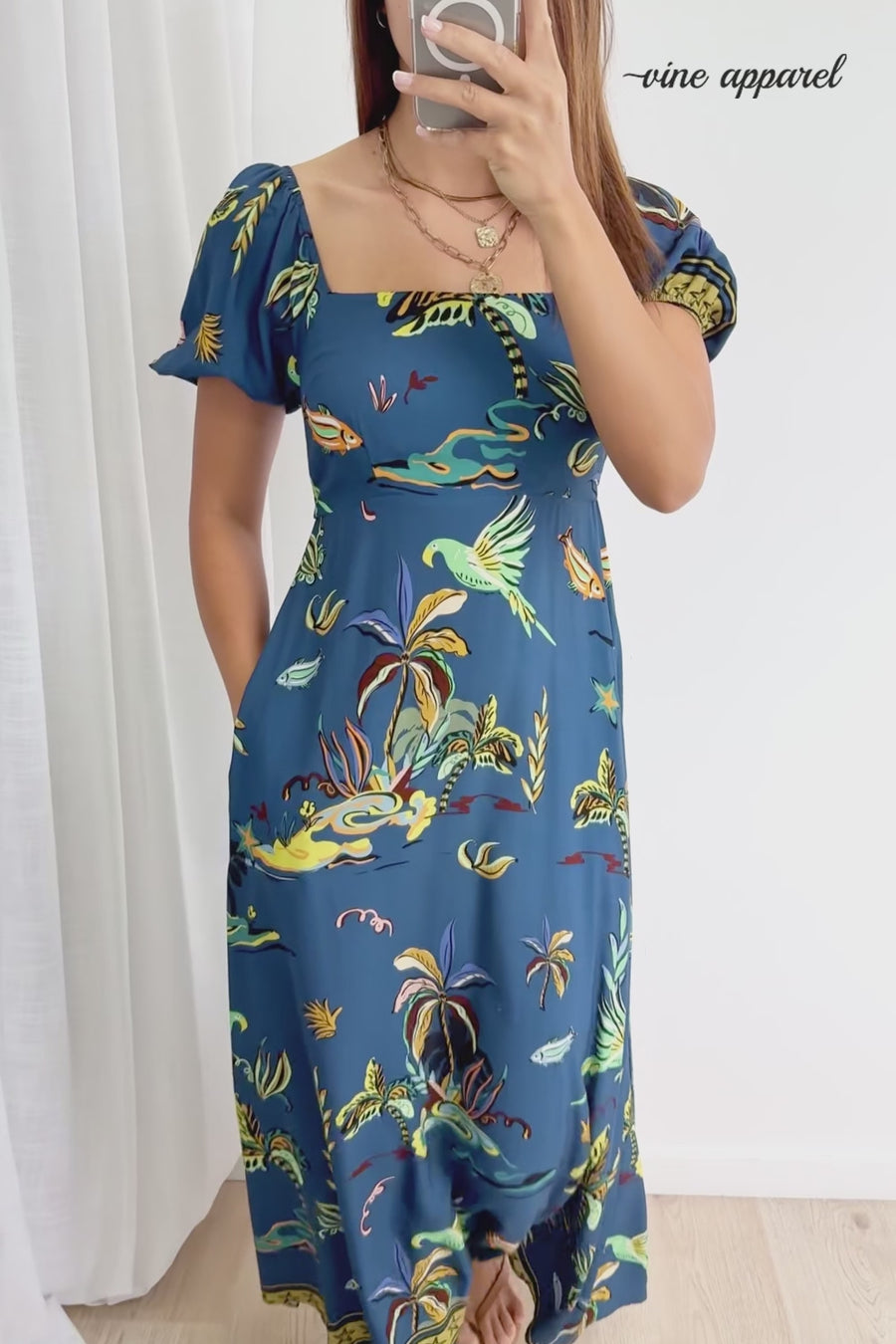 Teal Island Palm