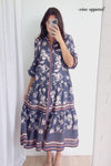 Dusty Blue Floral