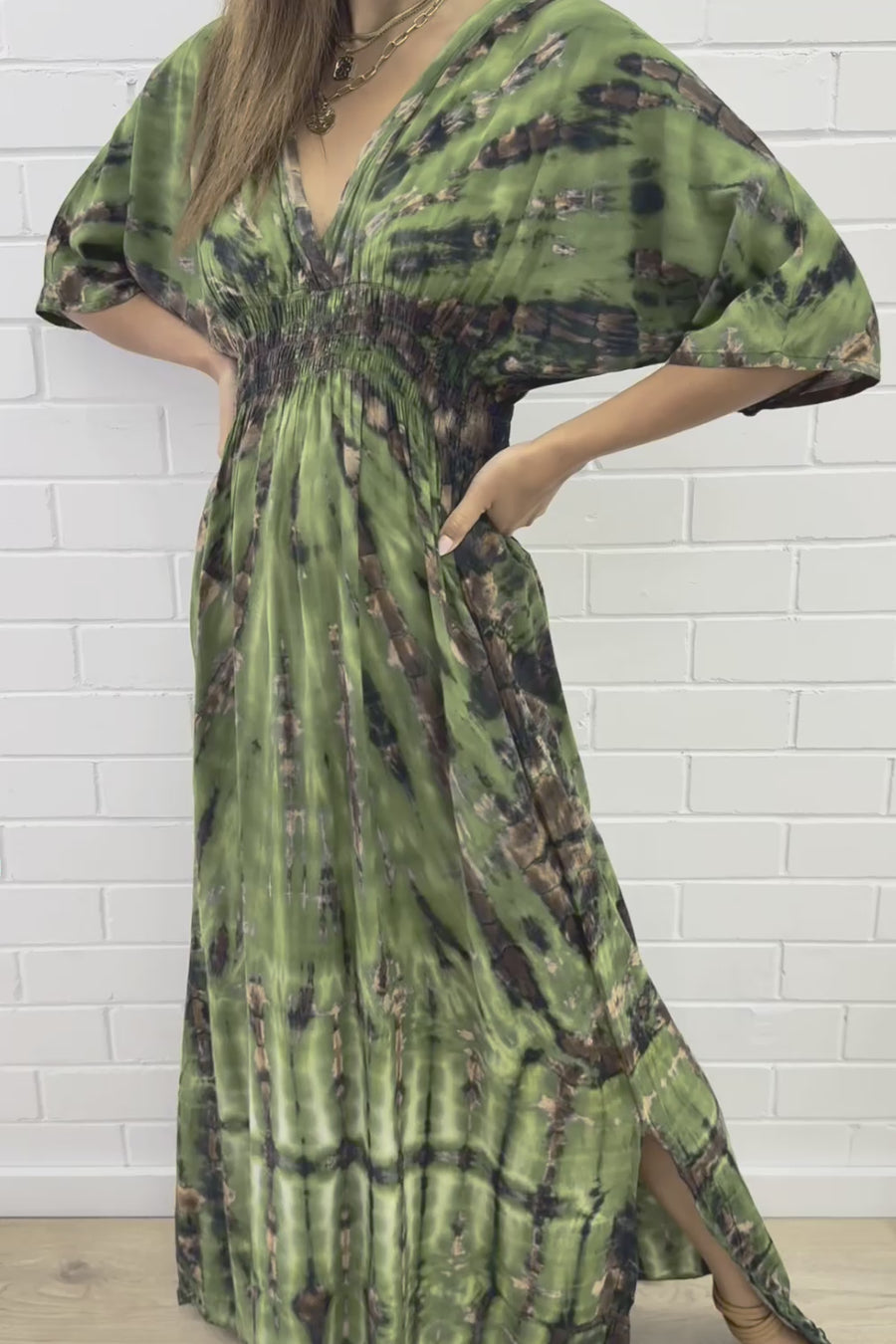 Green Tie Dye