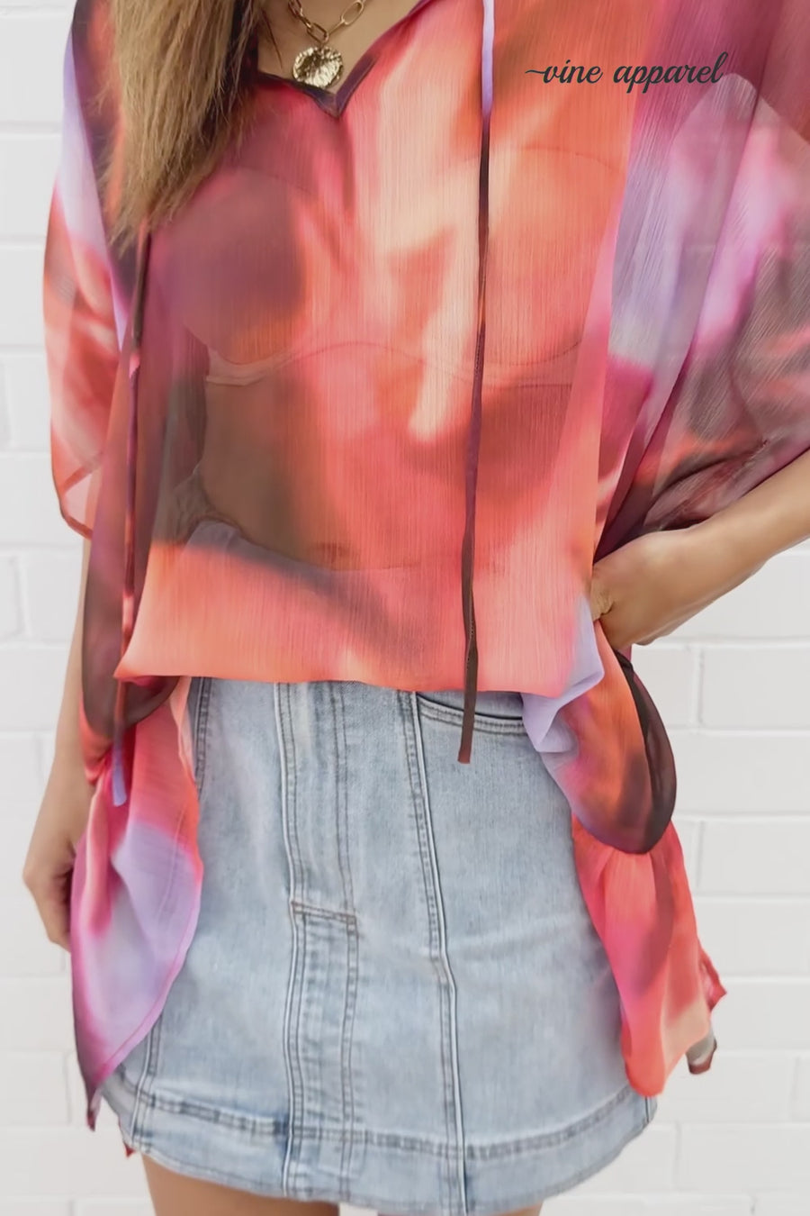 Burnt Orange Watercolour