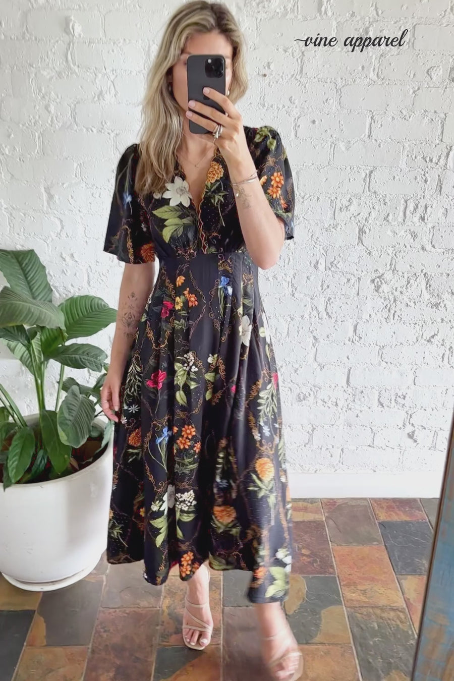 Black Floral