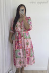 Pink Floral Patchwork
