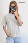 Grey White Stripe