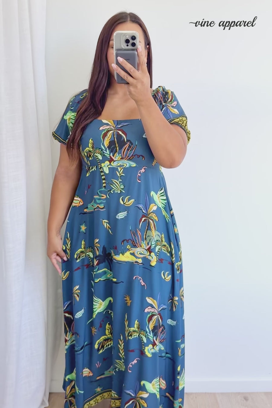 Teal Island Palm