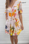 Orange Floral