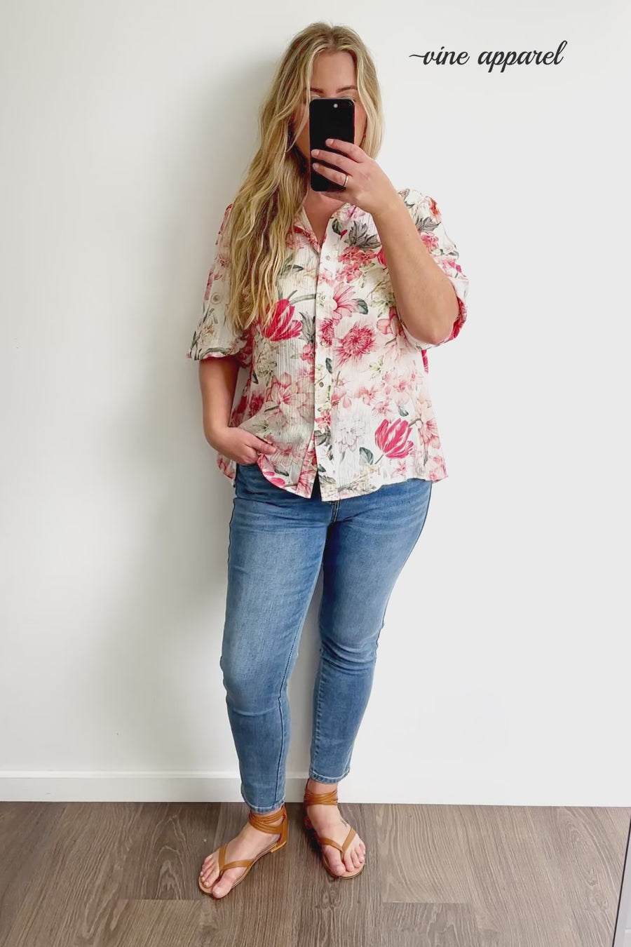 Cream Blush Floral