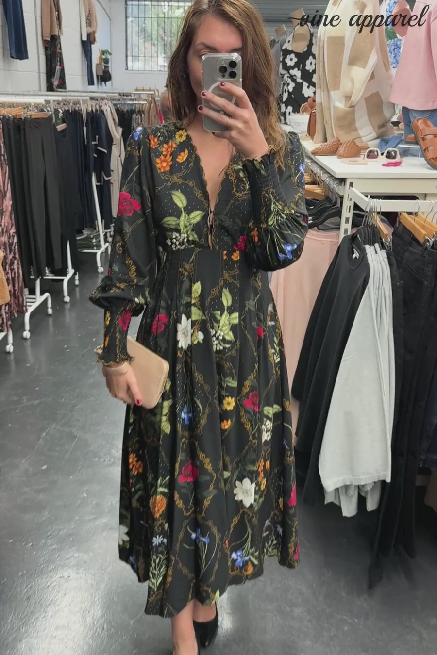 Black Floral