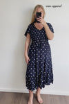 Navy White Spot