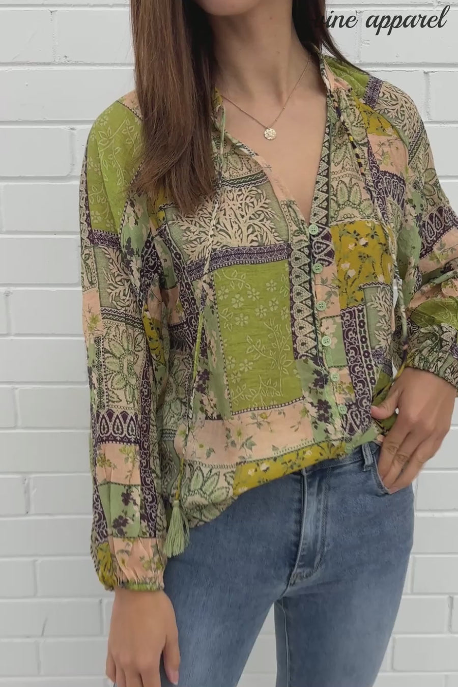 Green Patchwork