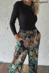 Black Floral