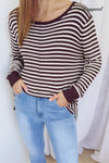 Chocolate White Stripe