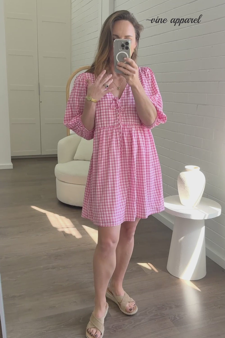 Pink Check