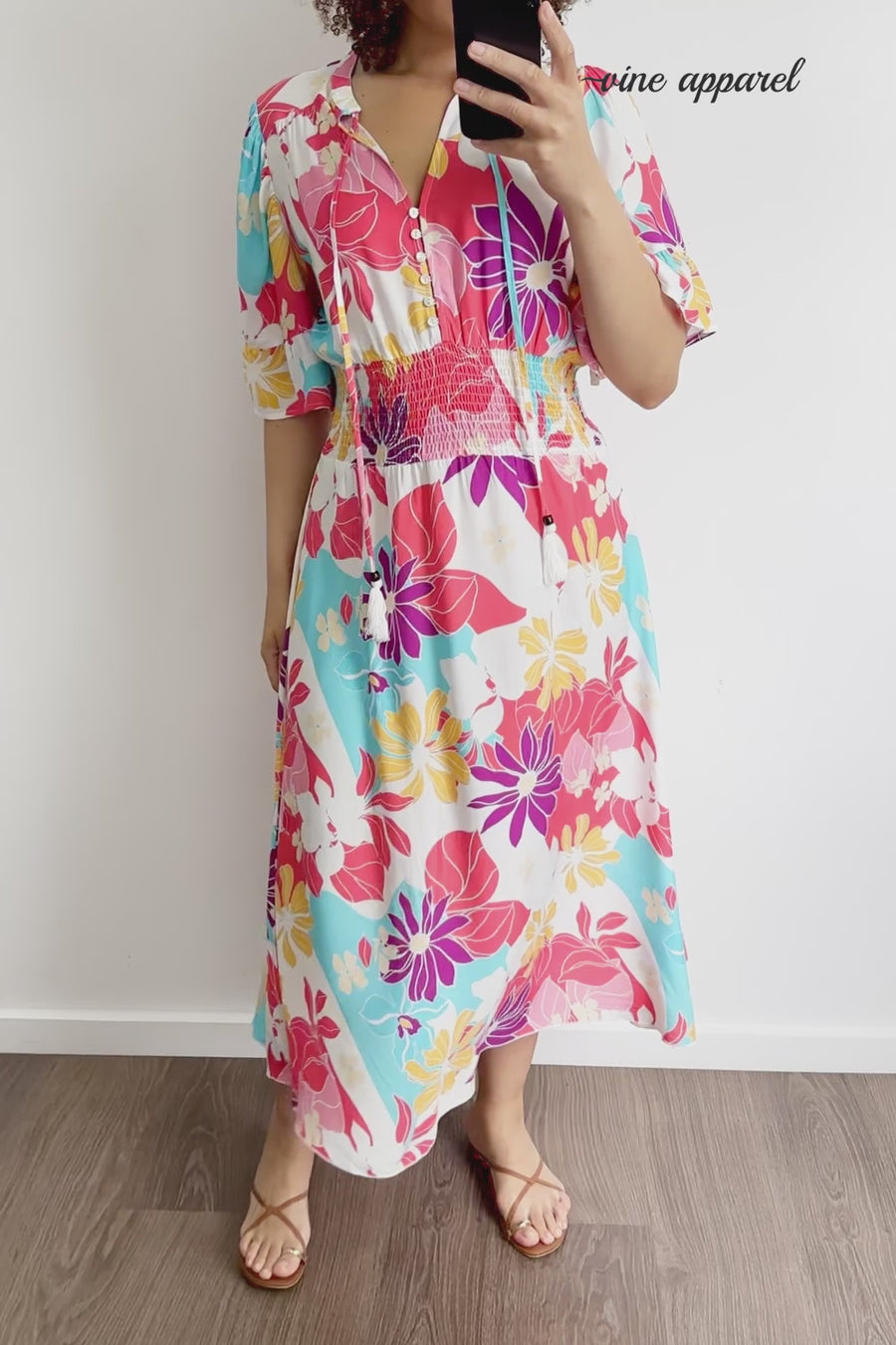 Hot Pink Multi Tropic