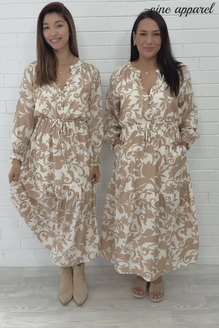 Cream Floral