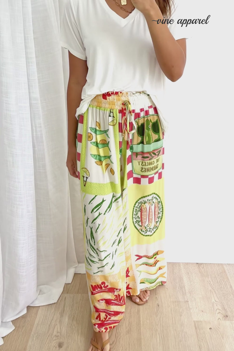 Chartreuse Multi Print