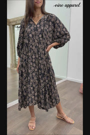Black Floral