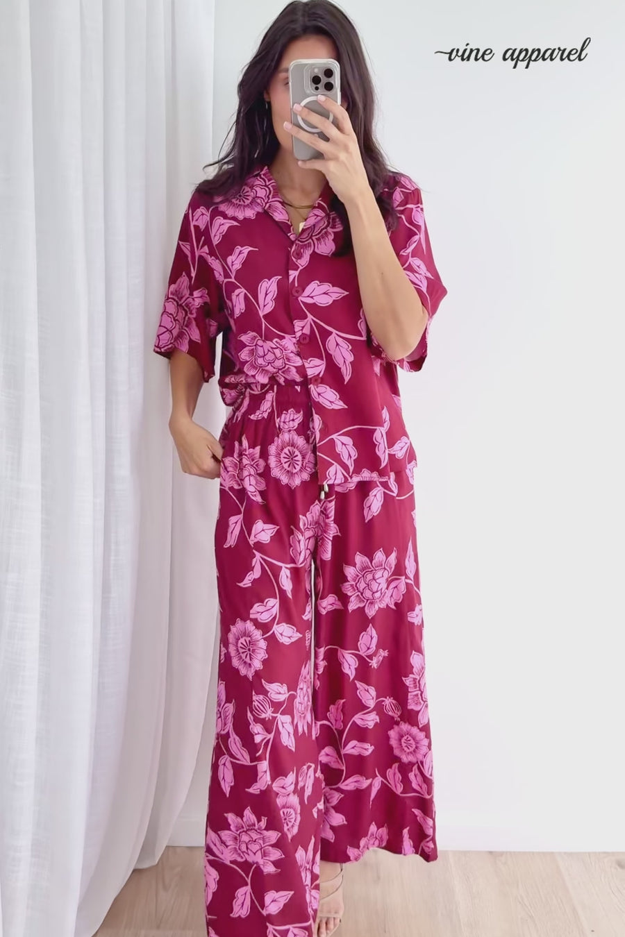 Pink Multi Leaf