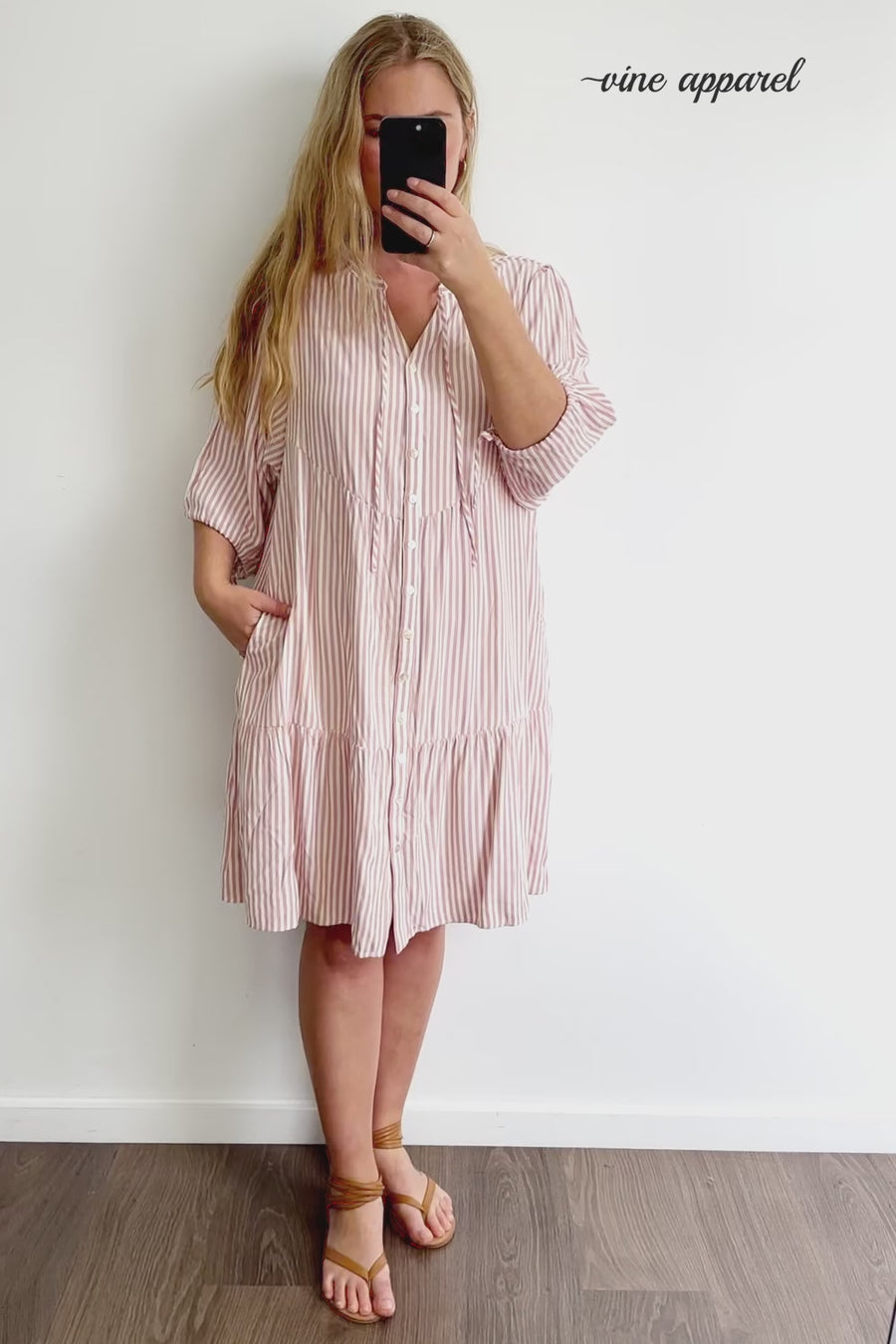 Peach Stripe