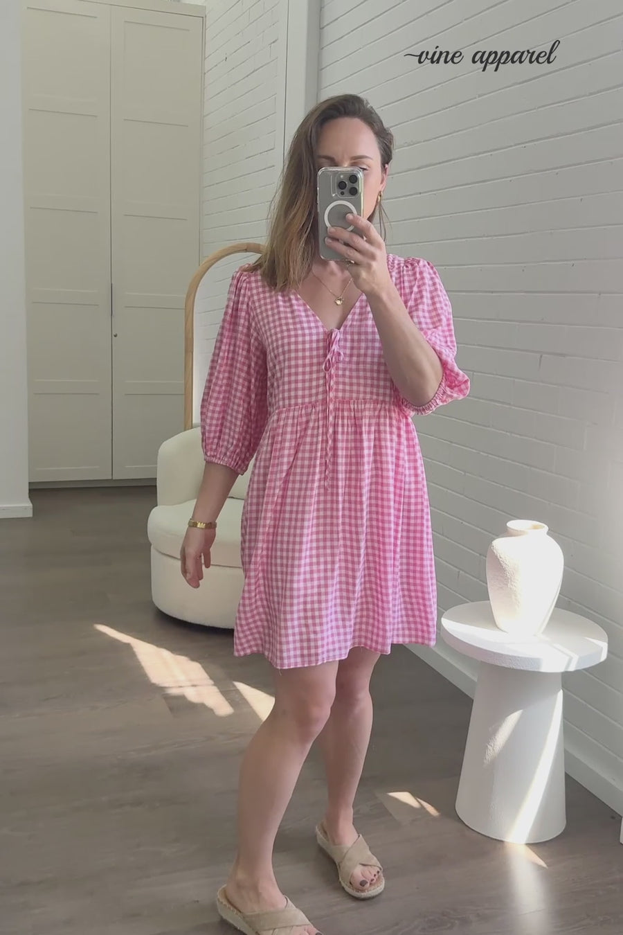 Pink Check