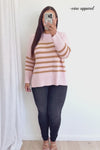 Pink Tan Stripe