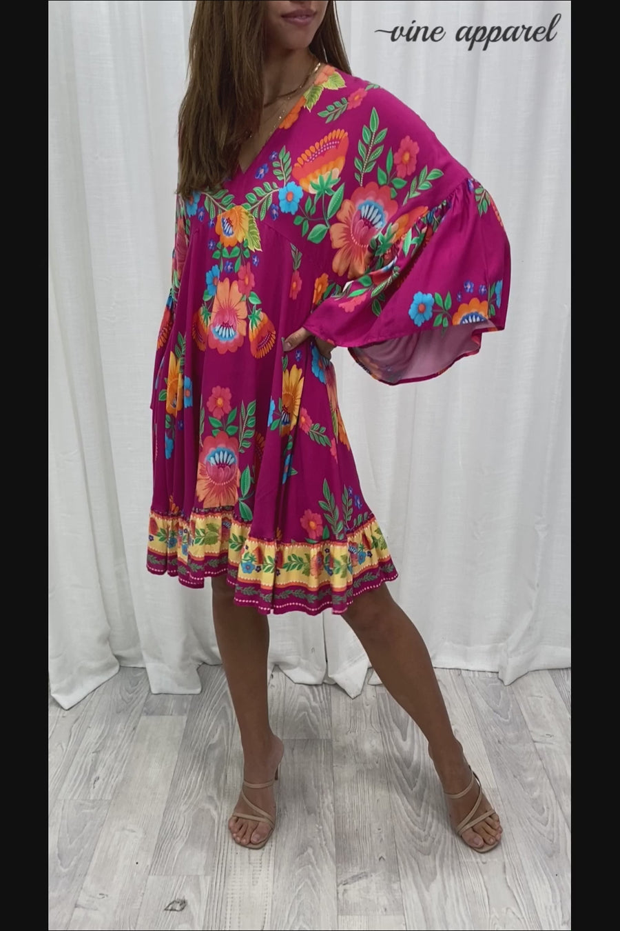 Fuchsia Floral