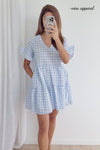 Pale Blue Gingham