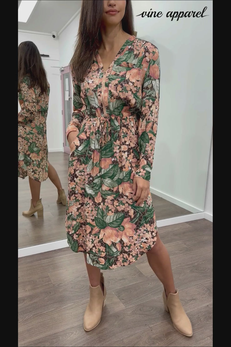Peach Floral