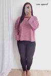 Burgundy Stripe