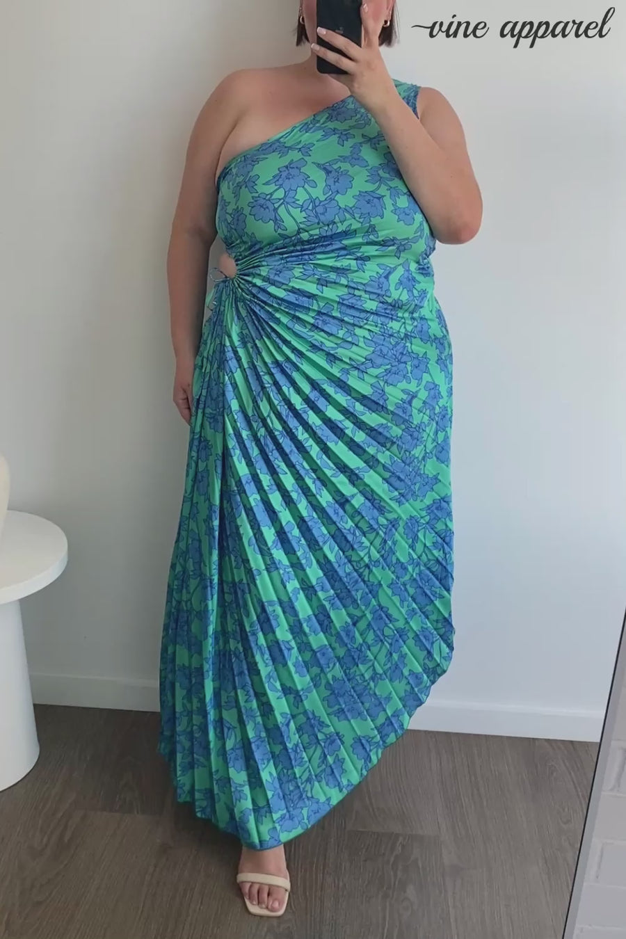 Blue Turquoise Floral