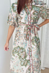 Sage Floral Paisley