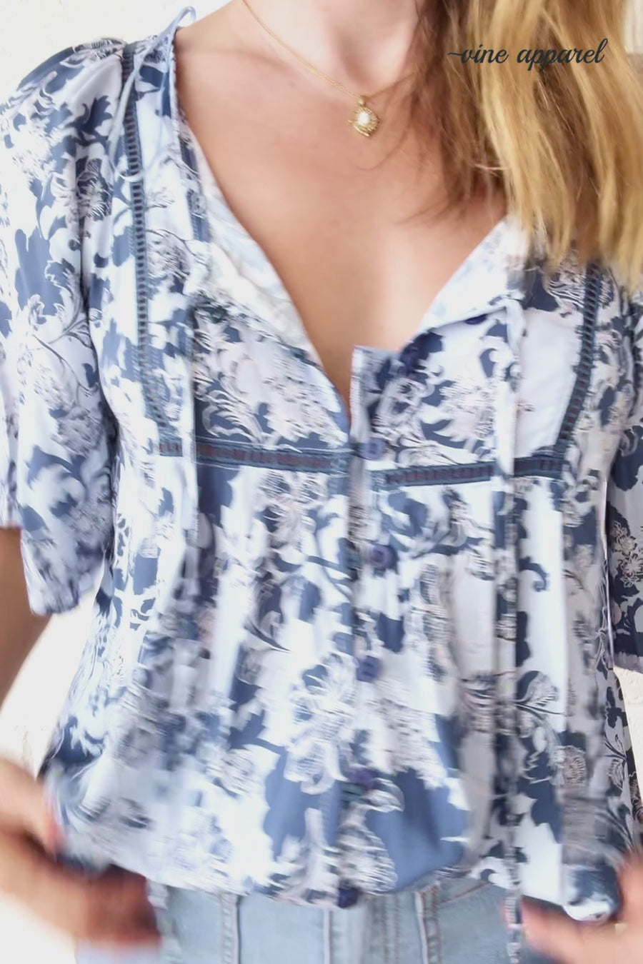 Blue Floral