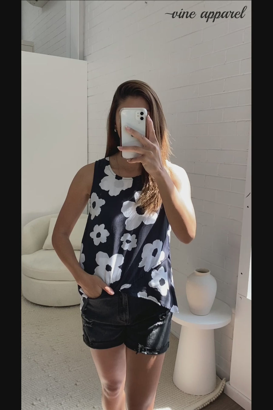Black Floral