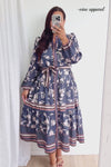 Dusty Blue Floral