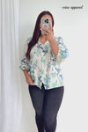 Cream Sage Floral