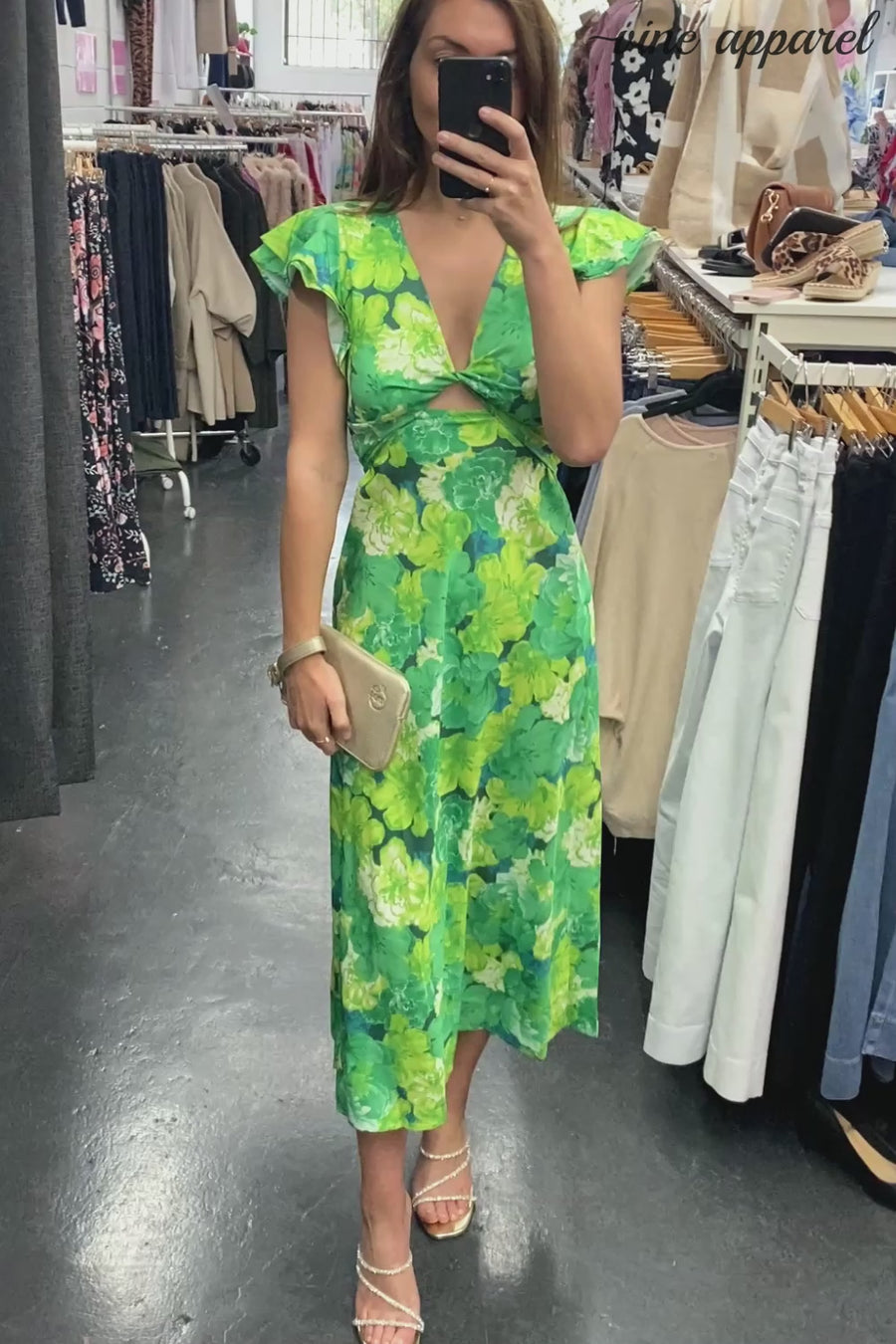 Green Floral
