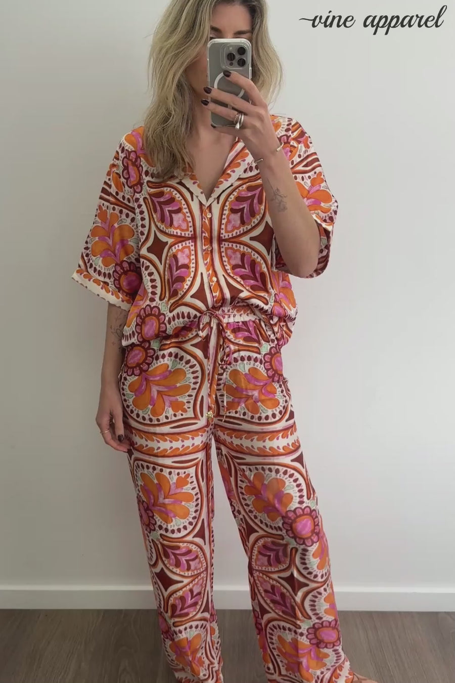 Pink Orange Multi