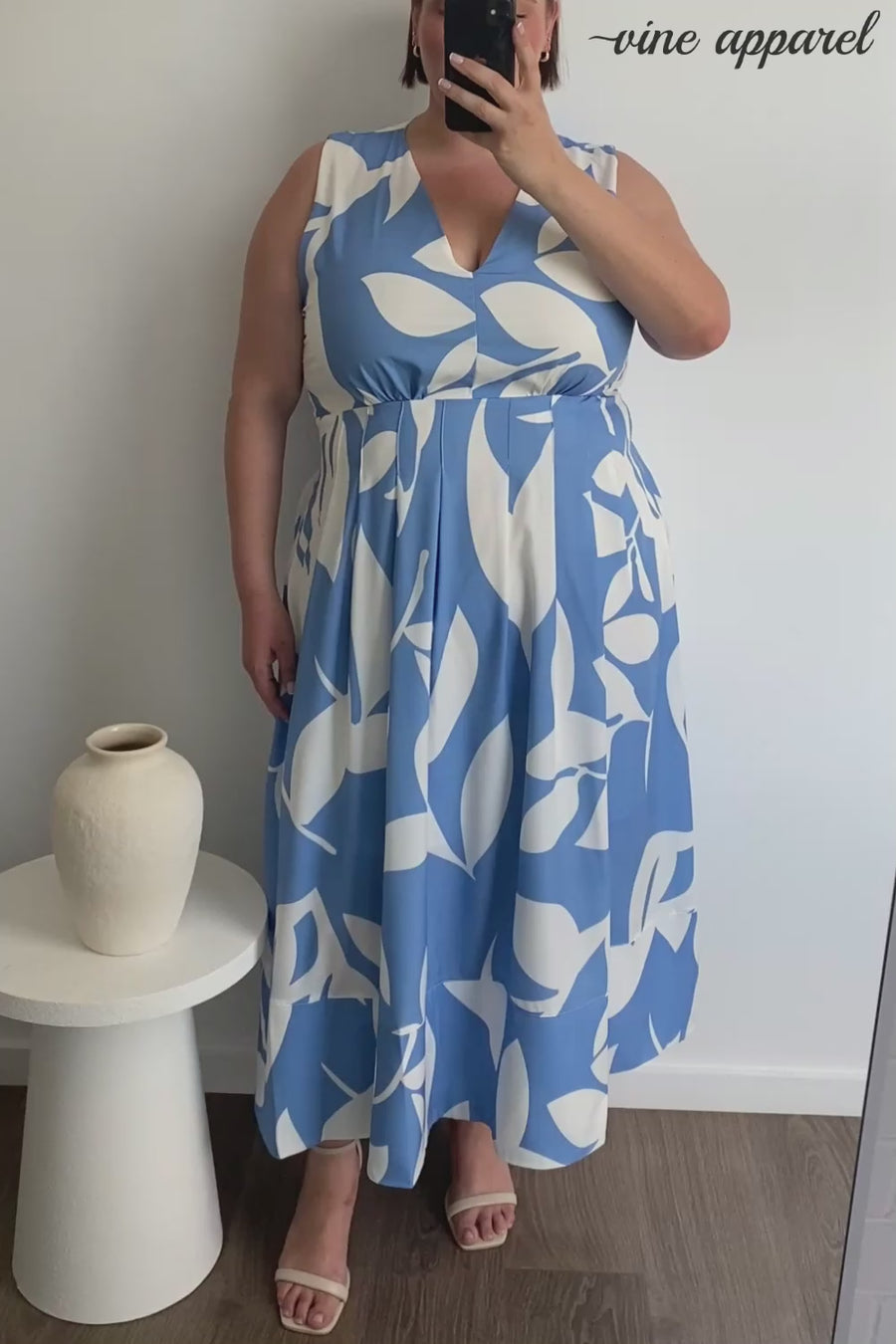 Blue White