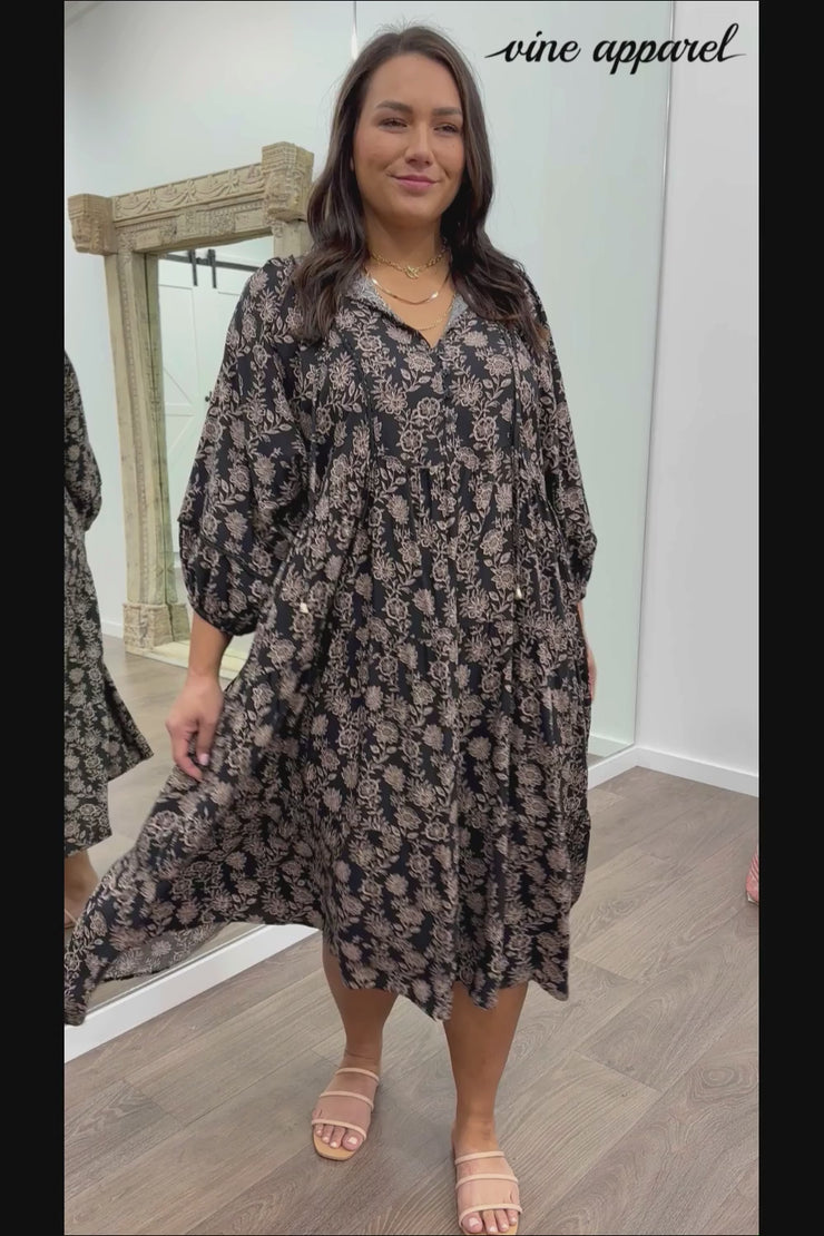 Black Floral