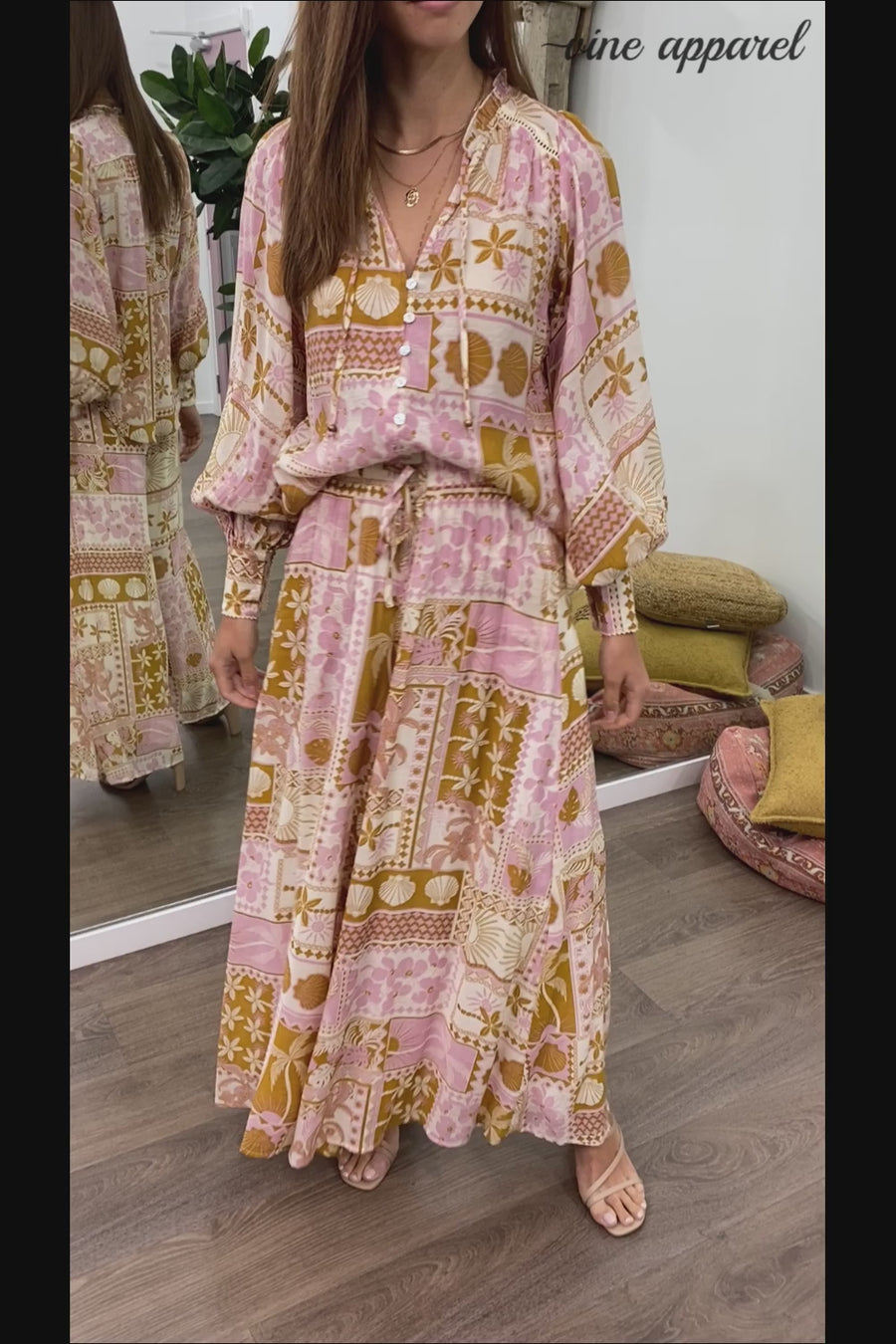 Pink Gold Print