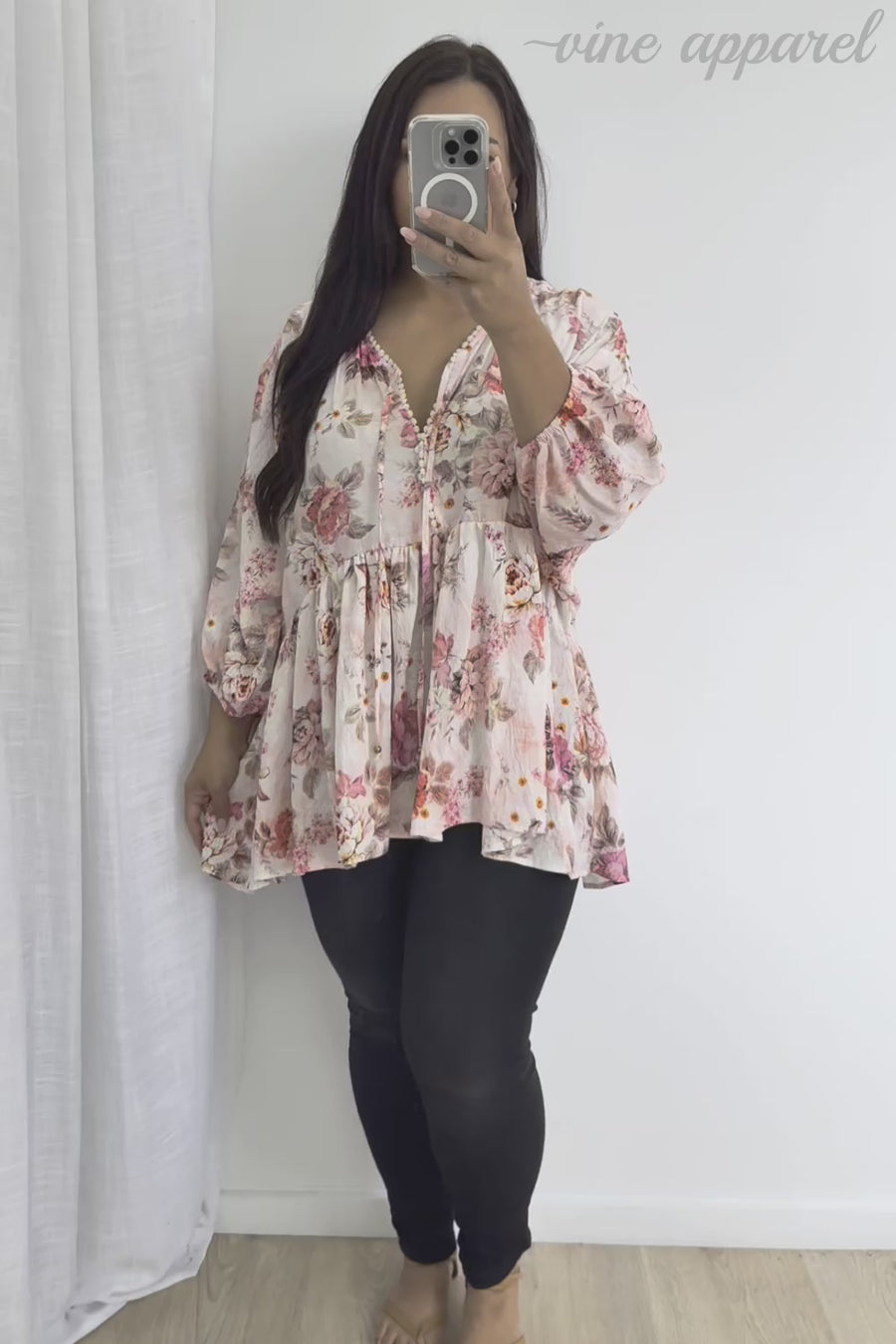 Pink Vintage Floral