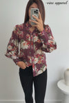 Burgundy Floral