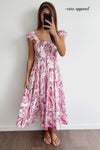 Pink Paisley Floral