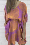 Purple Orange Palm