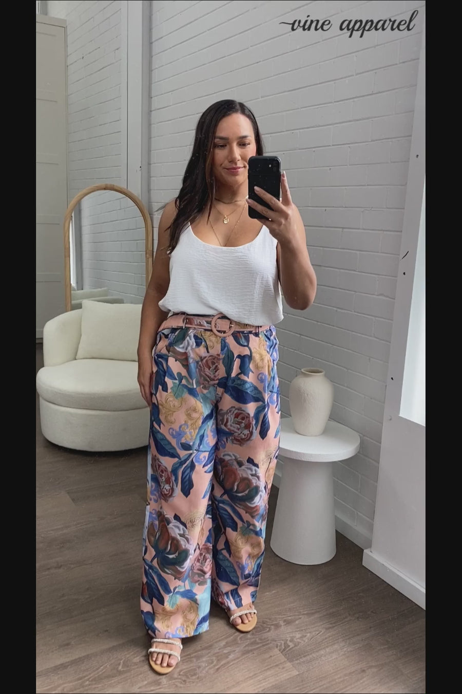 Peach Floral