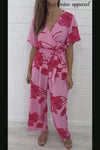 Pink Red Floral